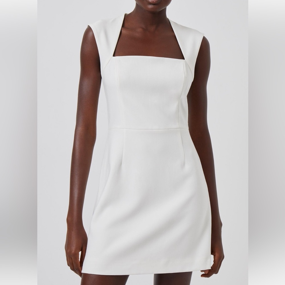 French Connection Whisper Cap Sleeve Mini Dress